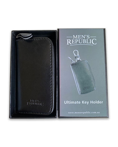 Men's Republic Men's Republic Key Ring Holder - Black