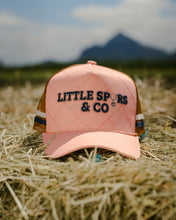 Load image into Gallery viewer, Little Spurs &amp; Co - Peach Toddler Cap