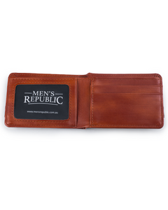 Men's Republic Men's Republic Vegan Leather Wallet - Tan