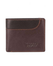 Load image into Gallery viewer, Men&#39;s Republic Men&#39;s Republic Leather Wallet - Coffee