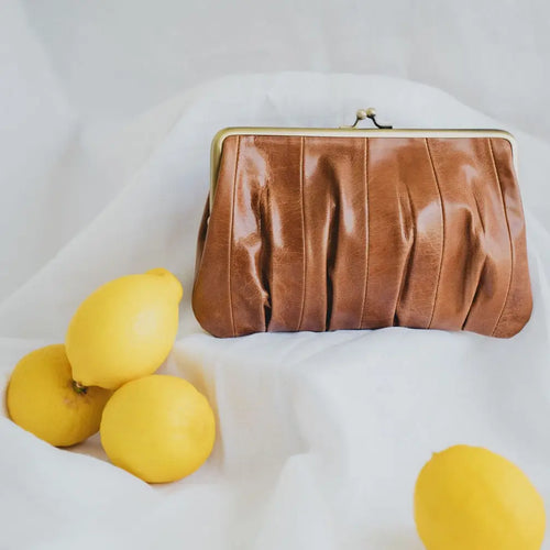 Hobo and Hatch - Alice Clutch Chestnut