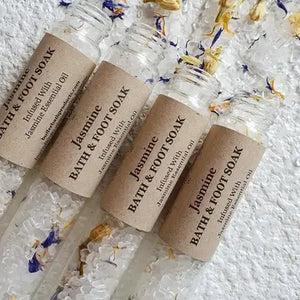 Bath Salt Soak Test Tubes - Jasmine