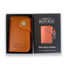 Load image into Gallery viewer, Men&#39;s Republic Men&#39;s Republic Key Ring Holder - Brown