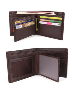 Men's Republic Men's Republic Leather Wallet - Coffee