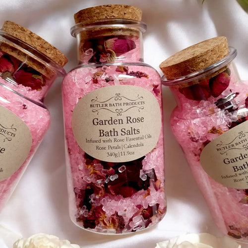 Garden Rose Bath Salts Soak - Epsom