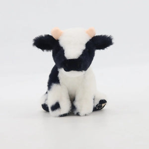 PRE-ORDER Black and White Dairy Cow Soft Toy Plush Mini (11cm)