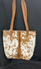 Load image into Gallery viewer, Genuine Handmade Cowhide Leather Tote