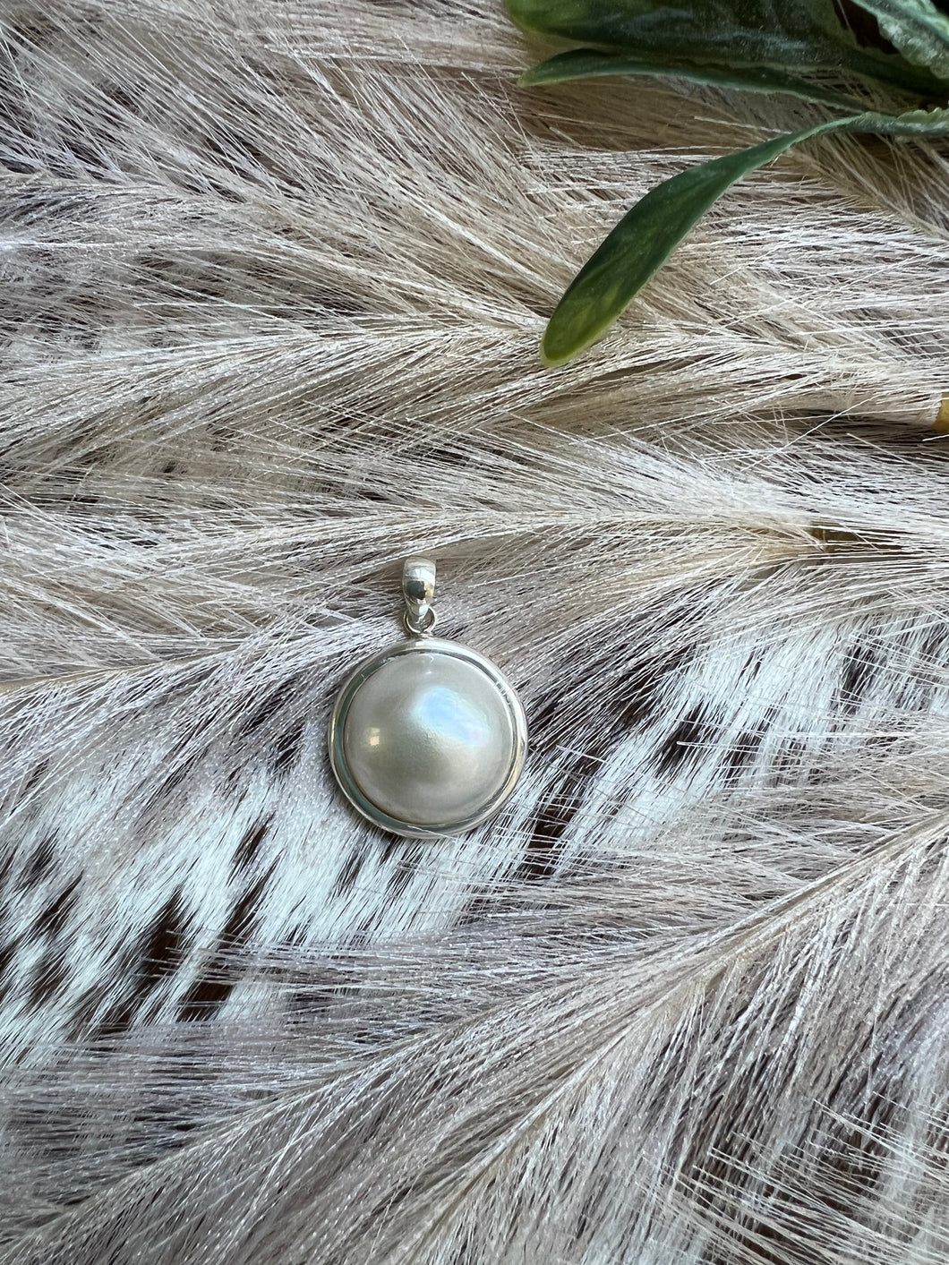 Mabe Freshwater Pearl Pendant