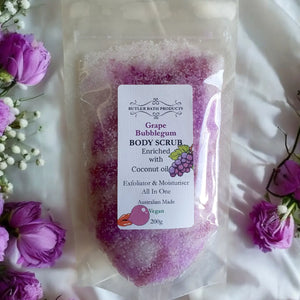 Grape Bubblegum Body Scrub