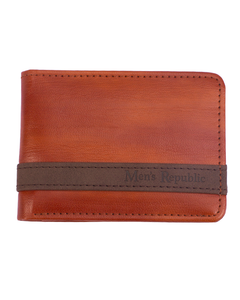 Men's Republic Men's Republic Vegan Leather Wallet - Tan