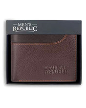 Load image into Gallery viewer, Men&#39;s Republic Men&#39;s Republic Leather Wallet - Coffee