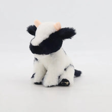 Load image into Gallery viewer, PRE-ORDER Black and White Dairy Cow Soft Toy Plush Mini (11cm)