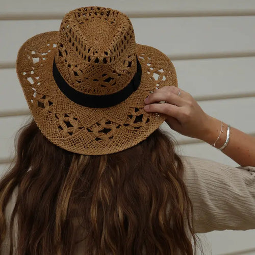 Cut Out Cowboy Hat - Aruba - Natural