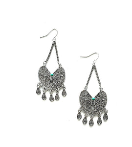 Skylar Earrings Turquoise