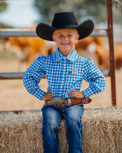 Little Spurs & Co Chinchilla Classic Dress Shirt