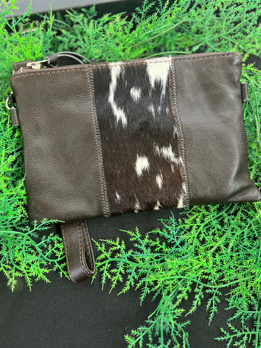 Fern Mini Clutch Dark Brown - Country Allure