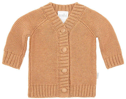 Toshi - Organic Cardigan Andy Ginger