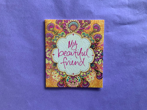 INTRINSIC - My Beautiful Friend Gift Tag