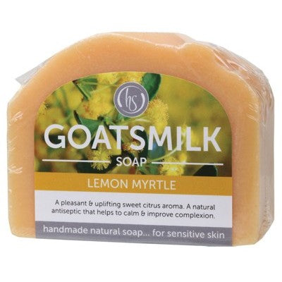 HARMONY SOAPWORKS Goat's Milk Soap  Lemon Myrtle 140g