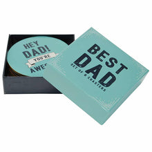 Load image into Gallery viewer, COASTER SET- BEST DAD