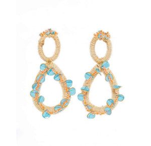 Tabitha Earrings in Blue