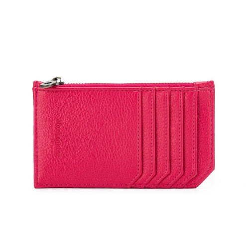 Gabbie Fuchsia Card Holder/Coin Purse