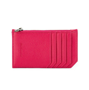 Gabbie Fuchsia Card Holder/Coin Purse