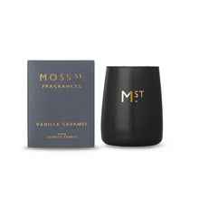 Load image into Gallery viewer, MOSS STREET - VANILLA CARAMEL SCENTED SOY CANDLE