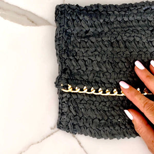 Positano Clutch - Black