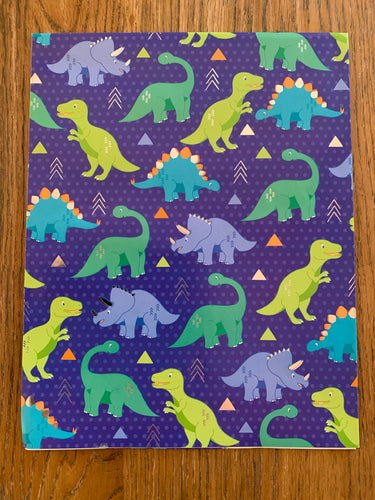 Wrapping Paper - Dino (E5991)