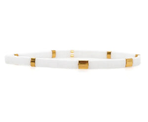 Ibiza Bracelet - Crisp White