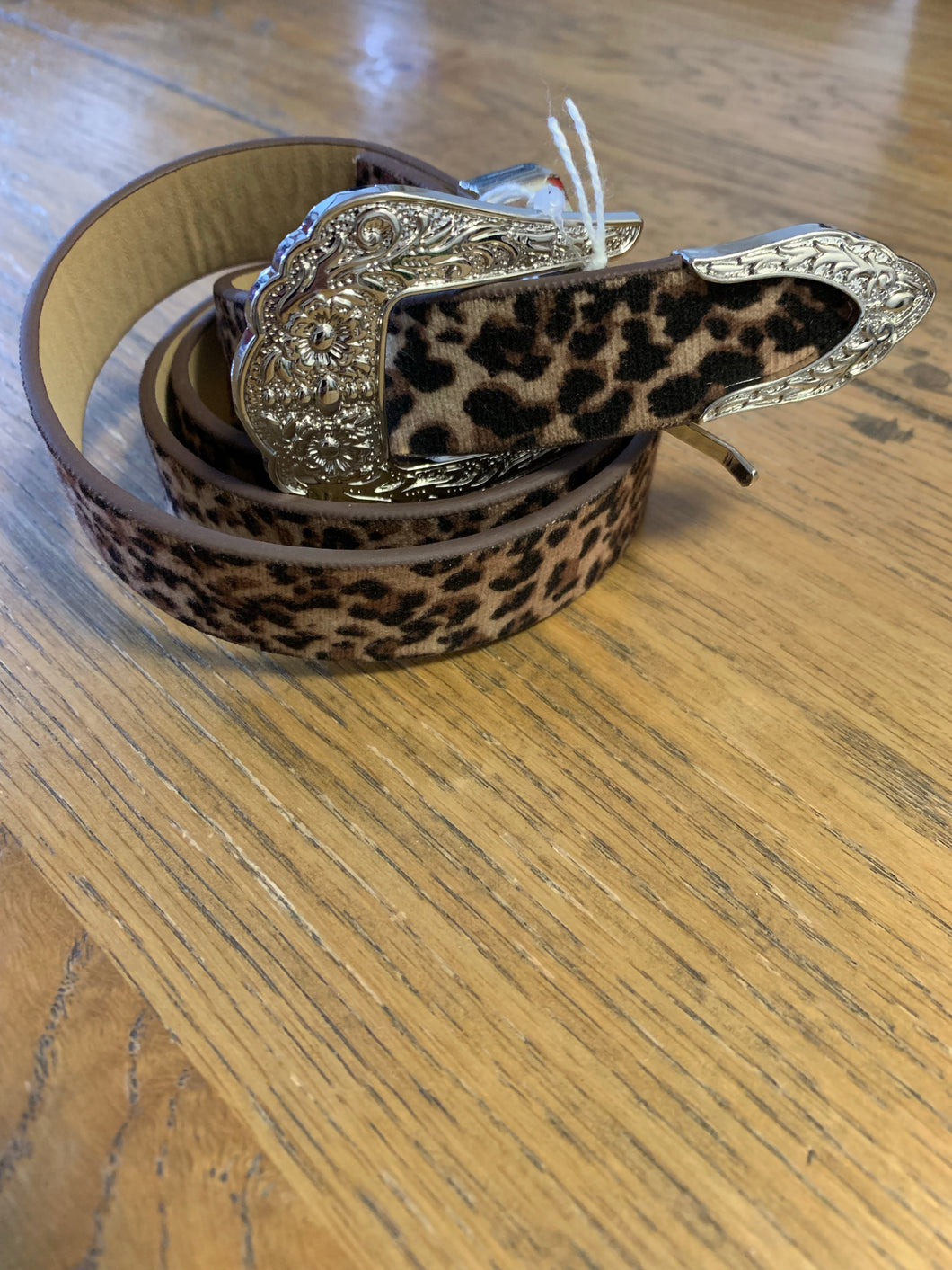 LEOPARD PRINT BELT